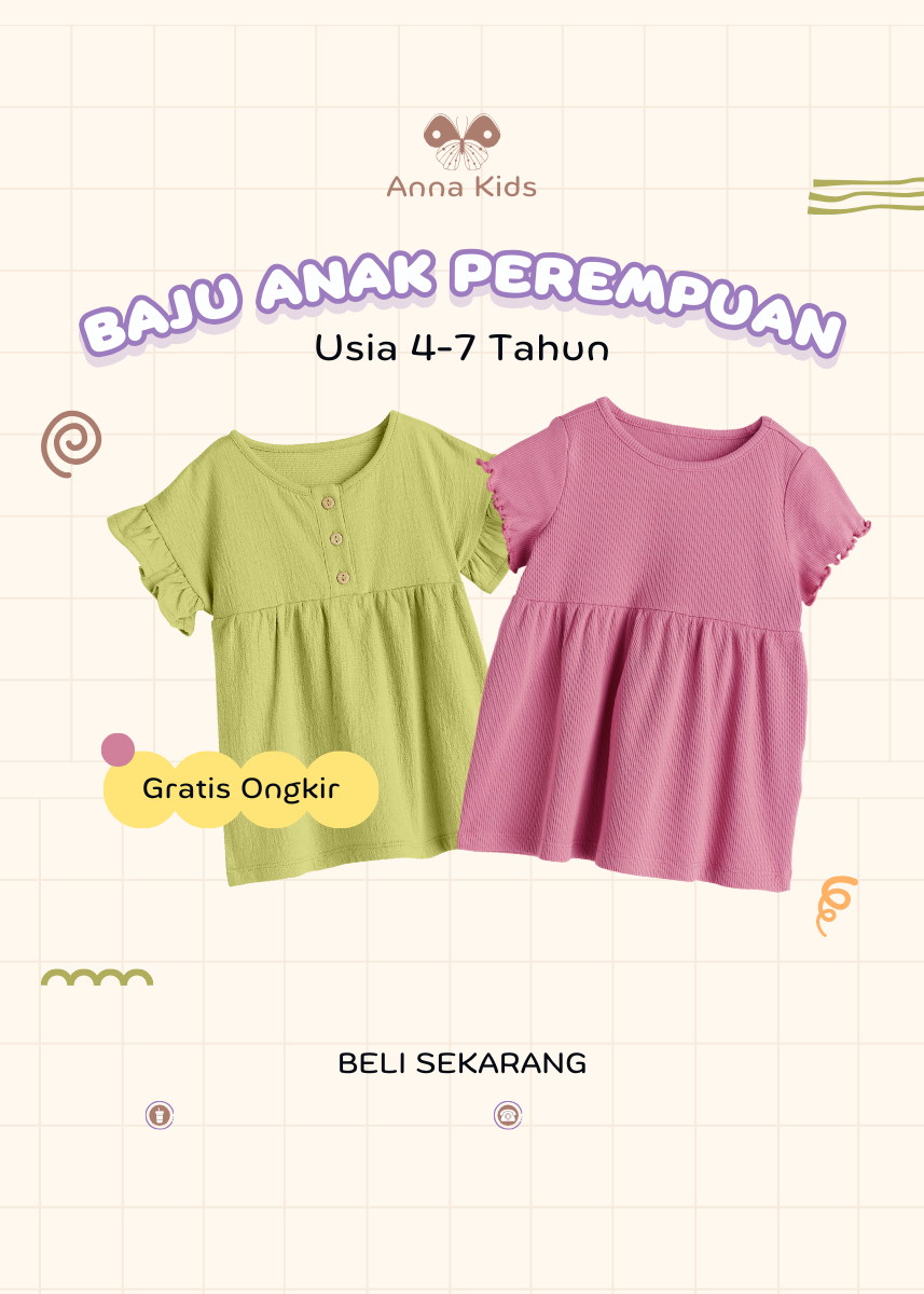 Baju Anak Kain Katon